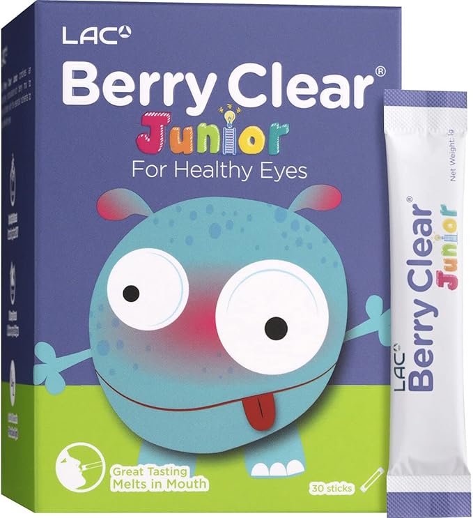 01402560_LAC BERRY CLEAR POWDER FOR JUNIOR 1G X 30STICKS LAC Berry Clear® Junior For Healthy Eyes (1g x 30 powder sticks) - Image 1