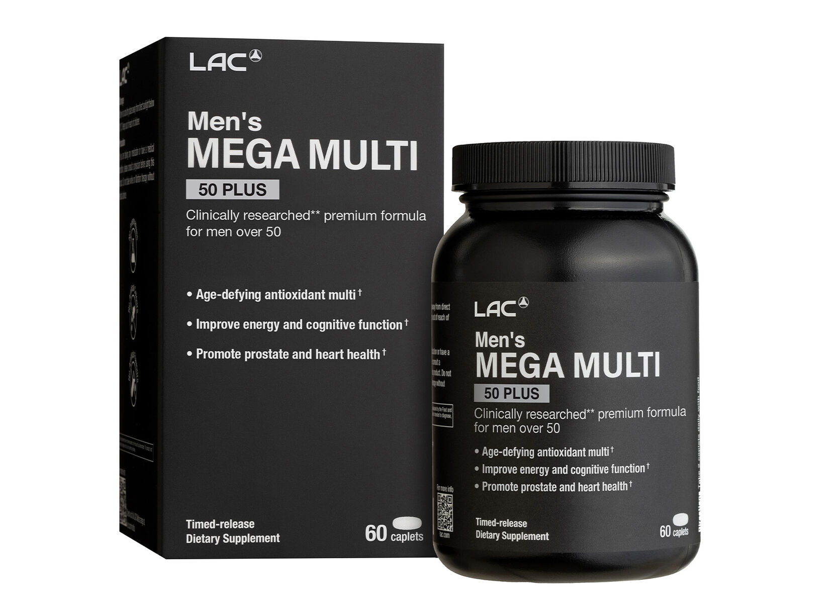 01404330_lac_mens-mega-multi-50-plus_60-caplets_1 LAC Men's Mega Multi 50 Plus (60 caplets) - Image 1